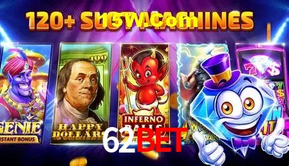 Sinta a adrenalina dos jogos de cassino com 62Bet